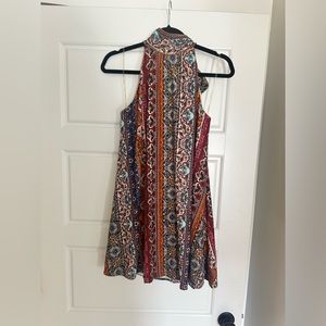 Judith March Halter Stripe Dress